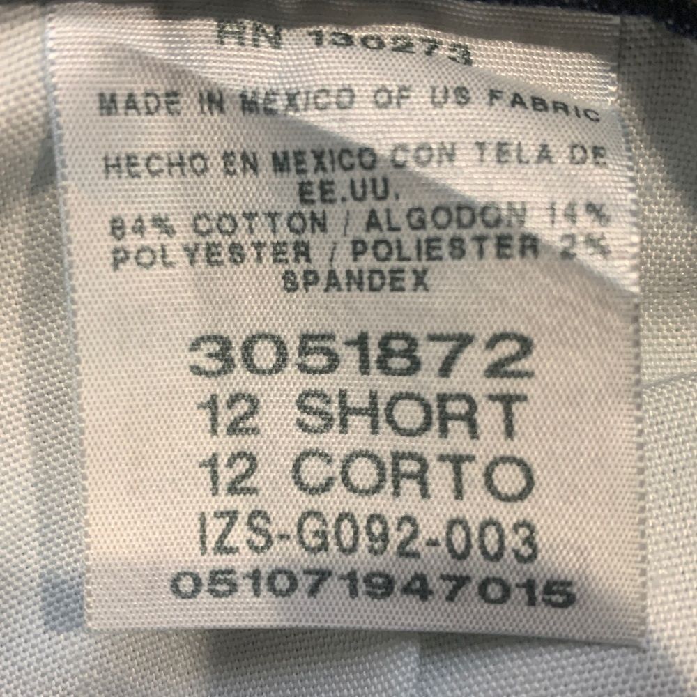 Lee Women's RELAXED FIT, straight leg, Dark Blue Jeans, size 12 short - Picture 5 of 12